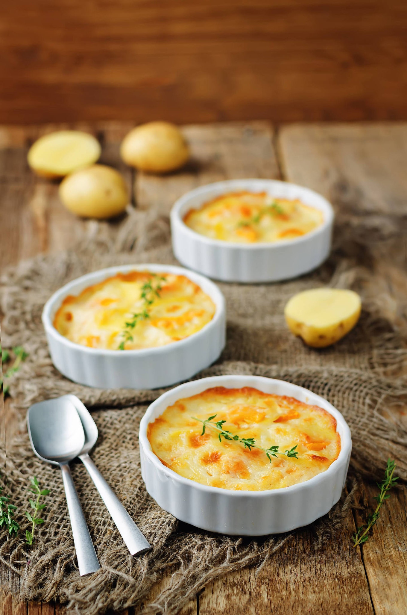 Butternut and Potato Bake