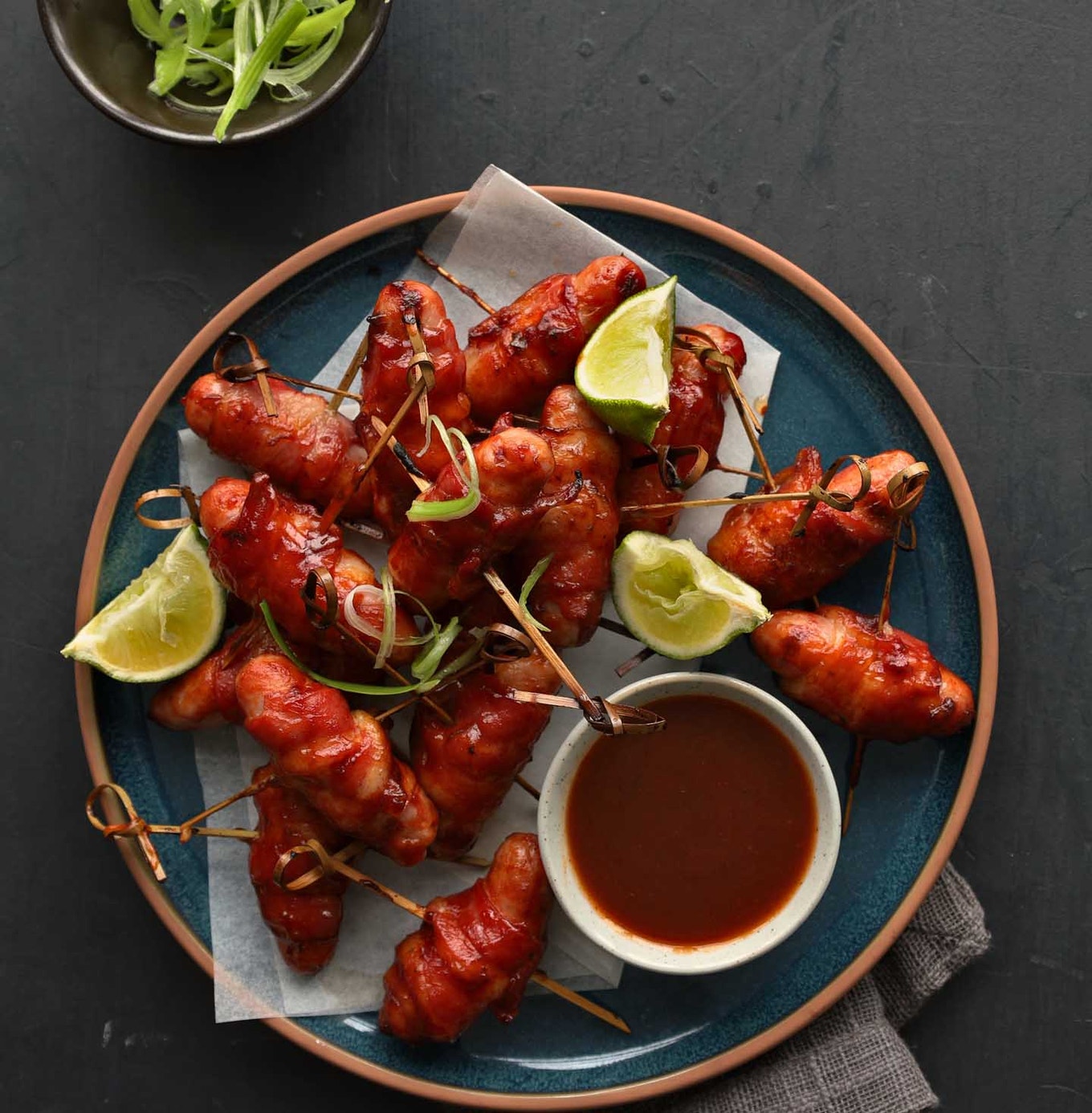 Bacon-wrapped Sausage Snacks