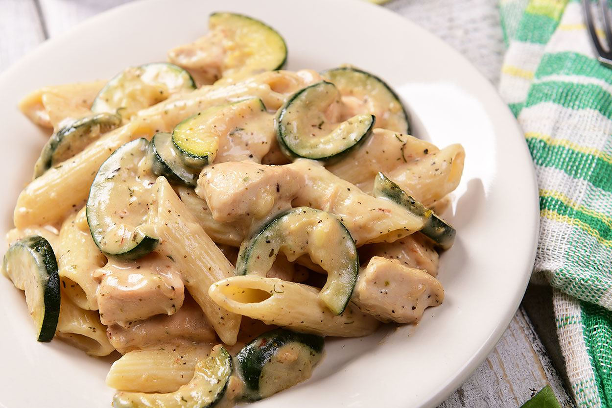 Creamy Chicken and Pasta Bake