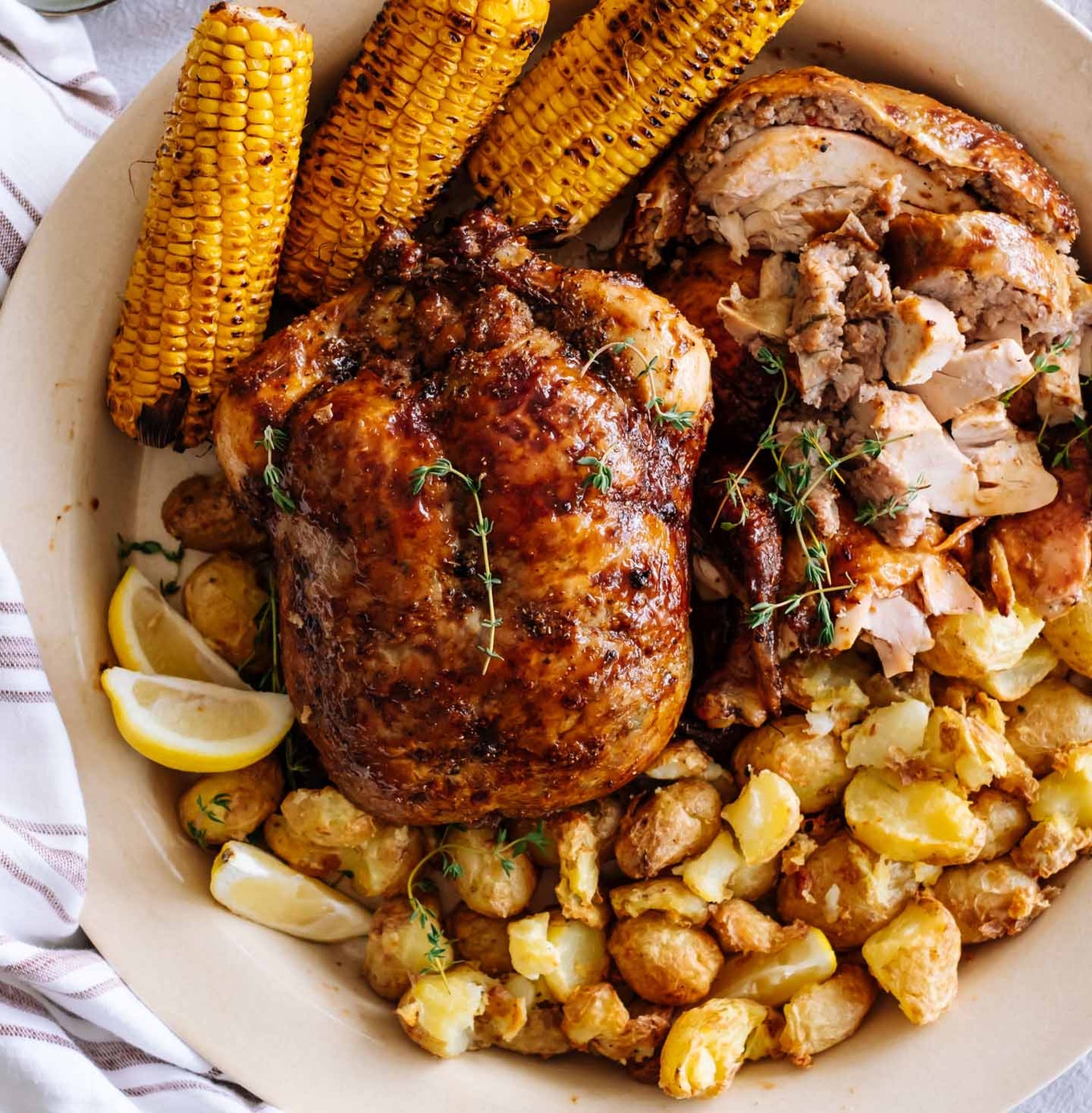 Creamy Mushroom Stuffed Chicken