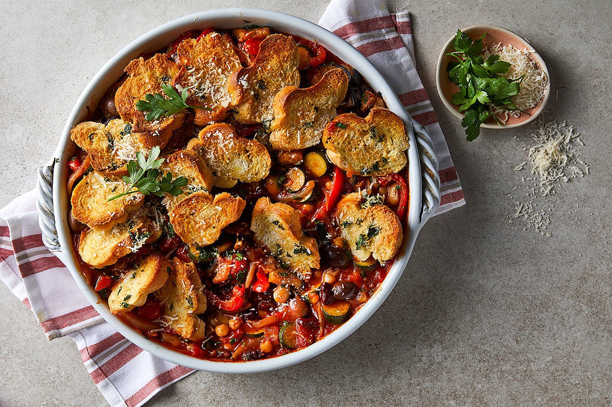 Mediterranean Vegetable Hot Pot