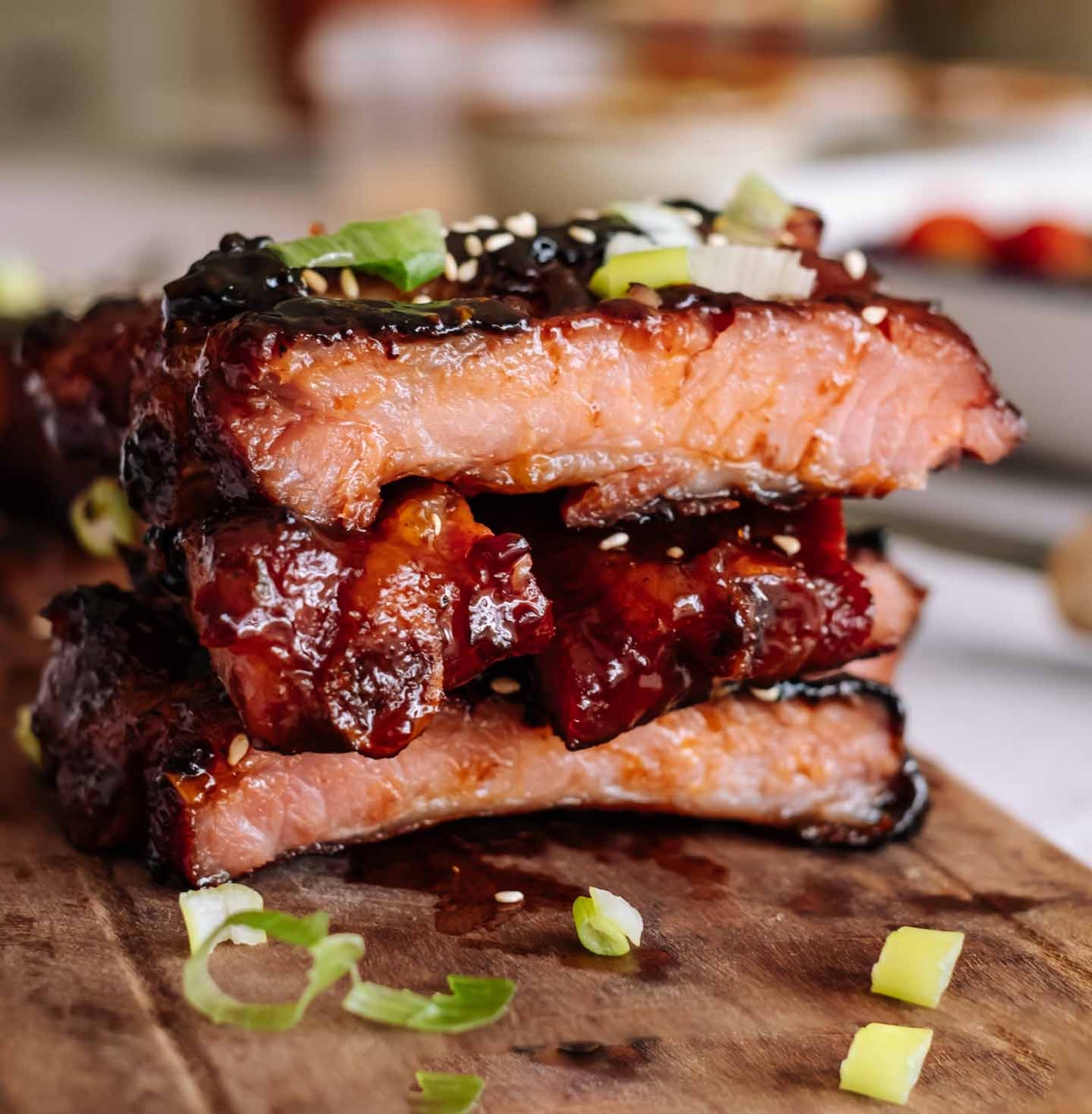 Sticky Sesame Spareribs