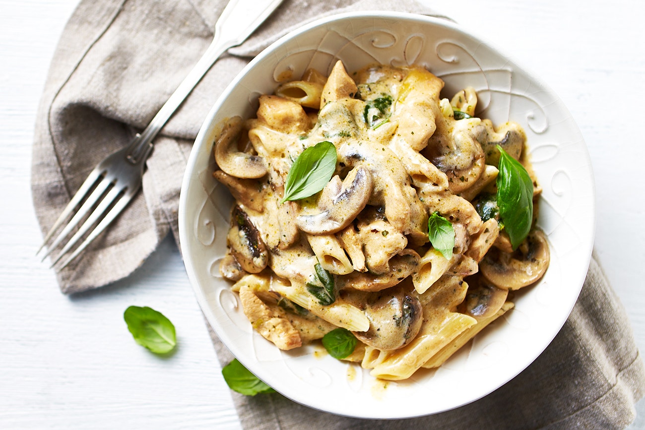 Chicken & Mushroom Pasta