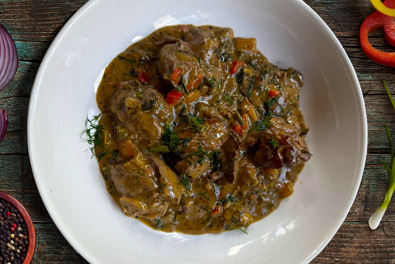 Creamy Chicken Livers