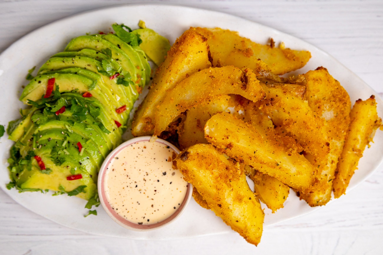 Air Fryer Nacho Cheese Wedges