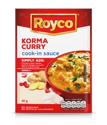 Korma Curry Dry Cook-In Sauce image