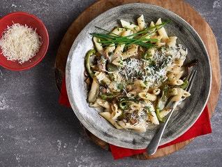 Pasta with Creamy Mushroom Sauce