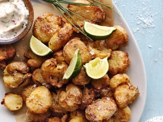 Crushed & Crunchy Rosemary Potatoes