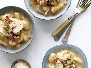 Gnocchi Nuggets with Mushroom Sauce