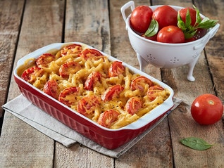 Macaroni Cheese with Tomato