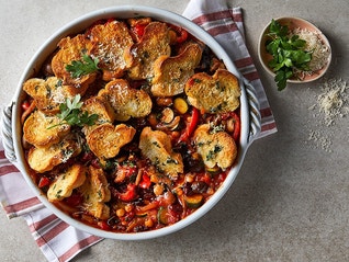 Mediterranean Vegetable Hot Pot