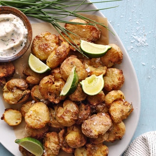 Crushed & Crunchy Rosemary Potatoes