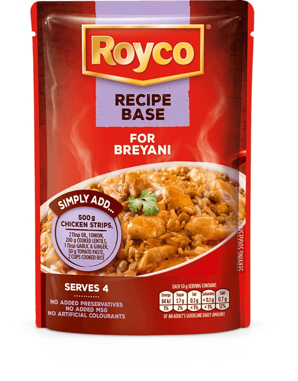 Breyani Recipe Bases