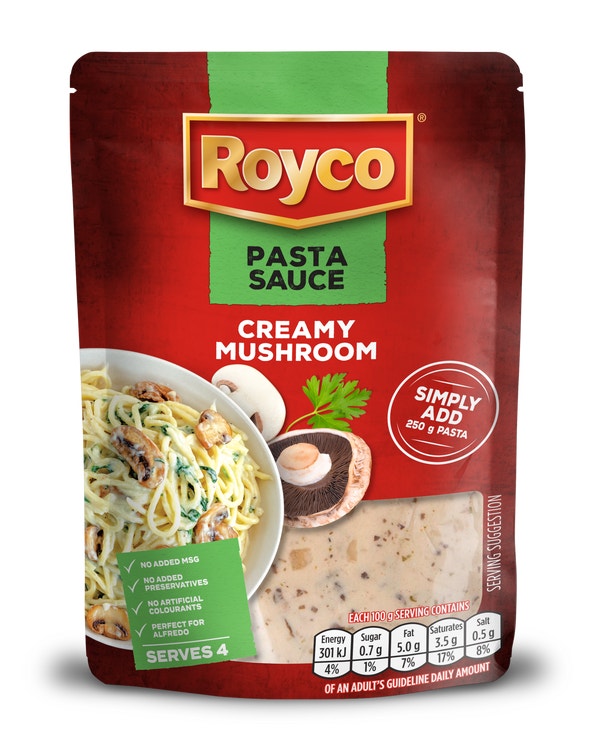 Creamy Mushroom Pasta Sauce