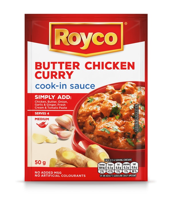 Butter Chicken Curry Dry Cook-In Sauce