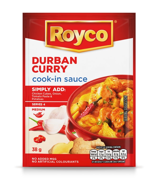Durban Curry Dry Cook-In Sauce
