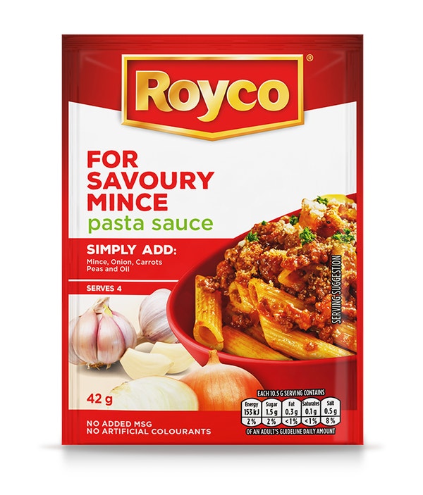 Savoury Mince Pasta Sauce