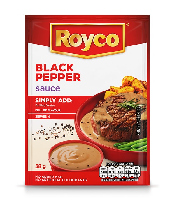 Black Pepper Dry Sauce