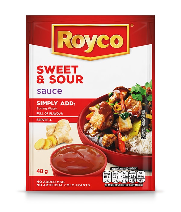 Sweet & Sour Dry Sauce
