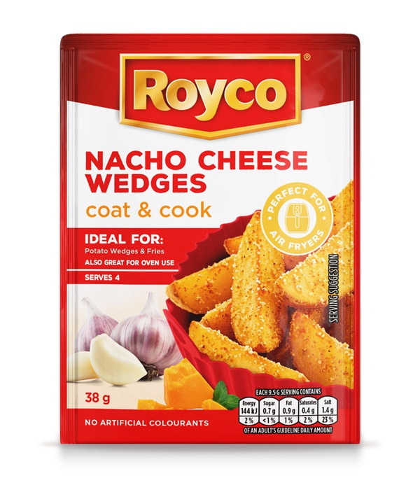 Nacho Cheese Wedges Coat & Cook