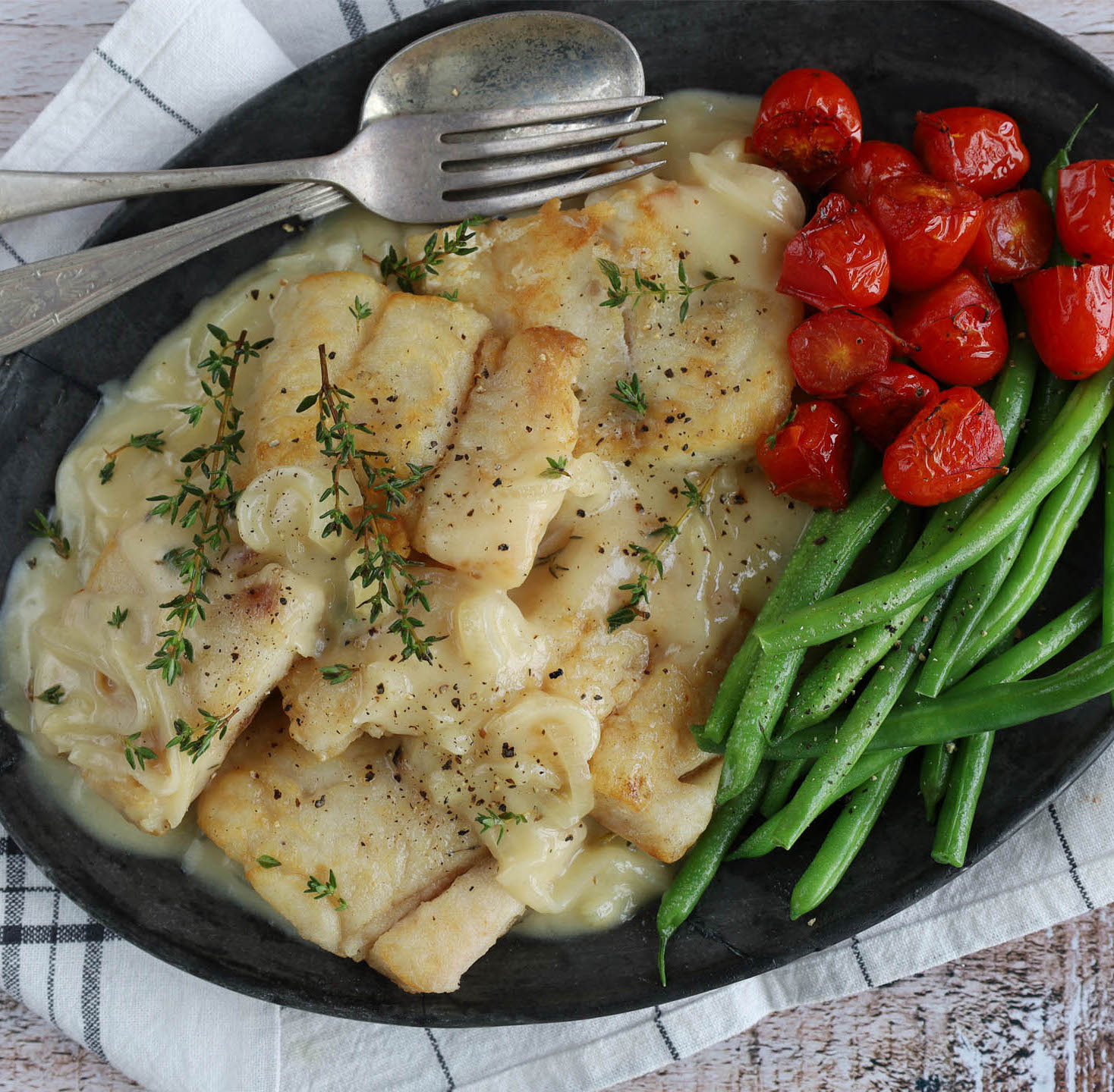 Roasted Garlic Hake Bake Royco® Recipes