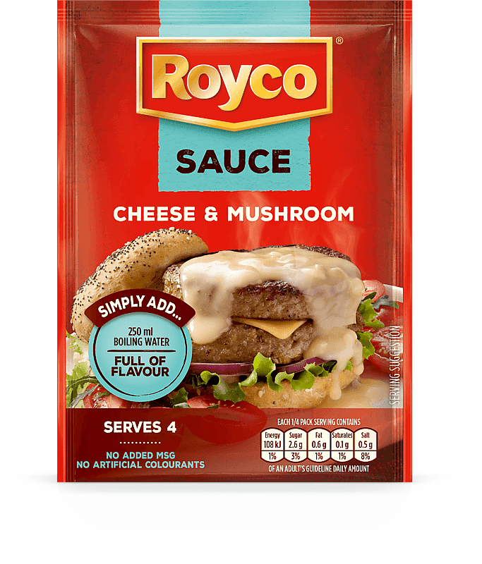 Cheese & Mushroom Dry Sauce Royco®
