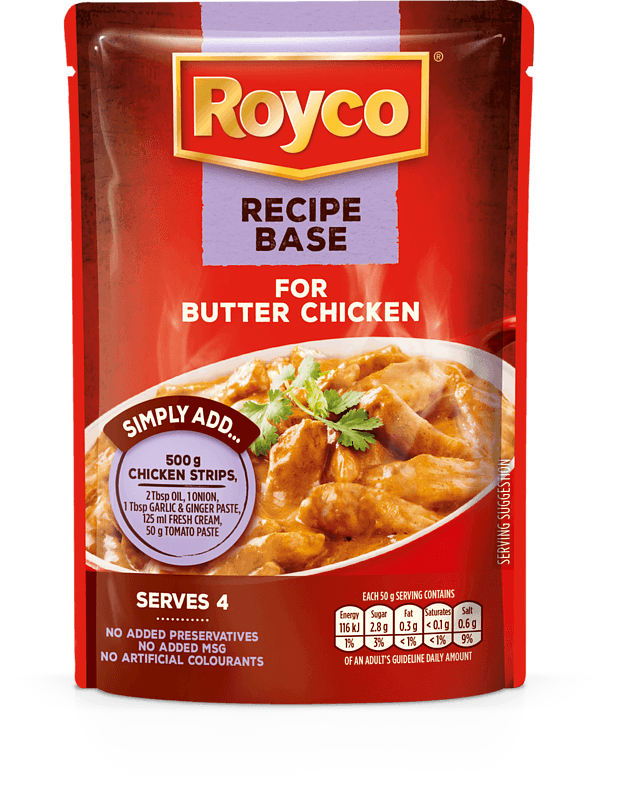 Butter Chicken Royco® Recipes