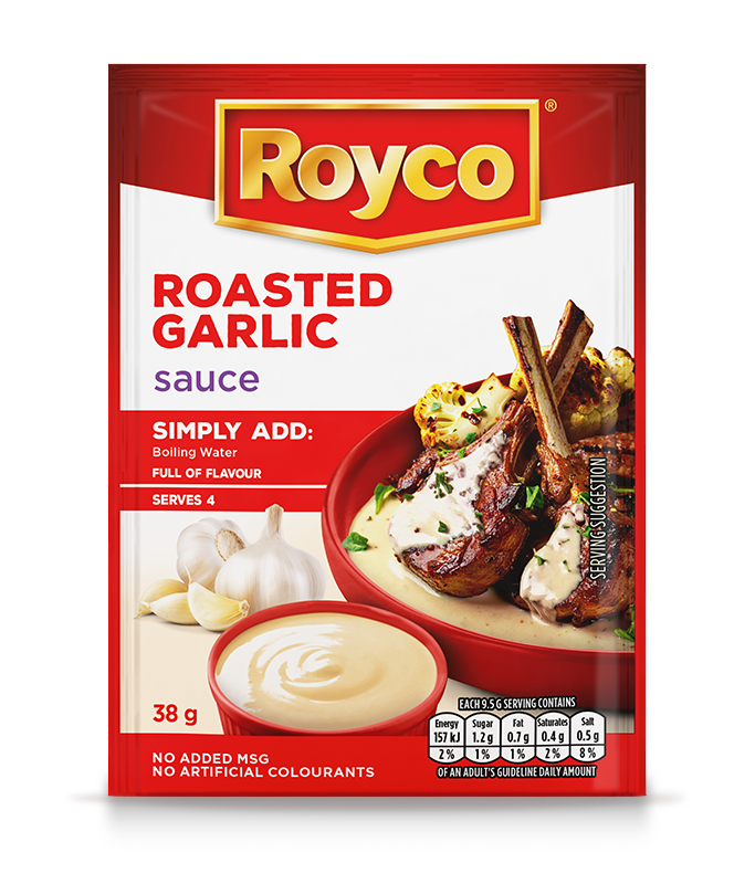 Royoco Rice Sauce Roasted Garlic Dry Sauce - Royco®